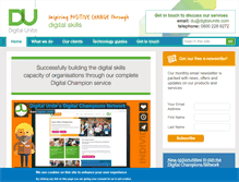 Tablet Screenshot of digitalunite.com